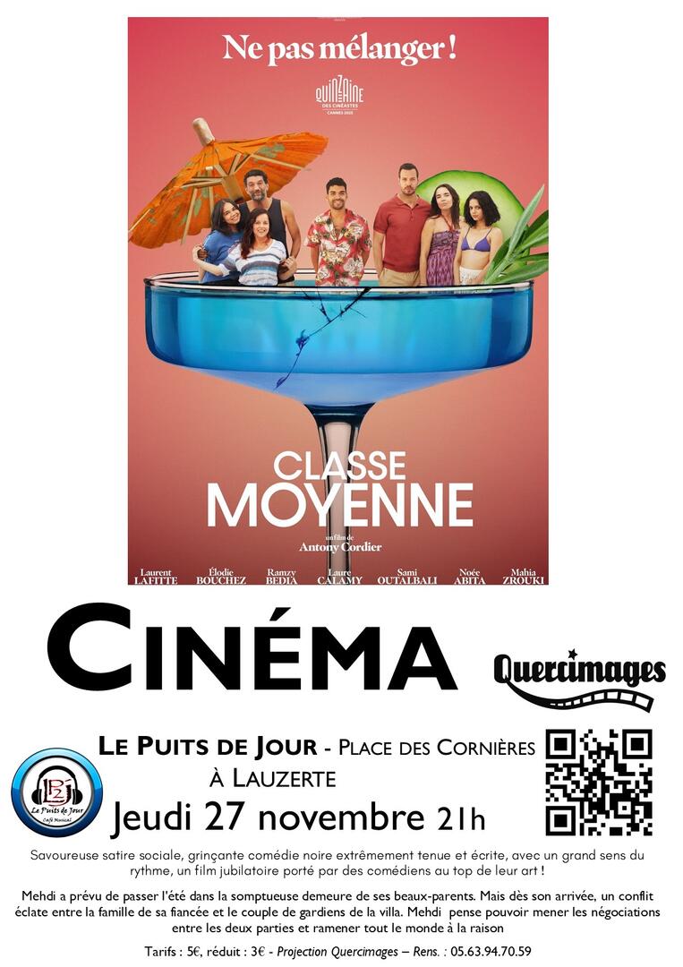 Cinéma à Lauzerte "Classe moyenne"_Lauzerte