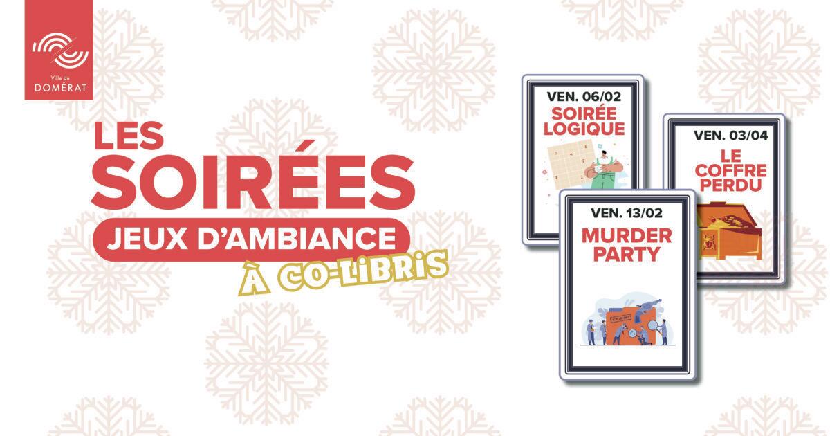 Soirée jeux d'ambiance : Le coffre disparu_Domérat