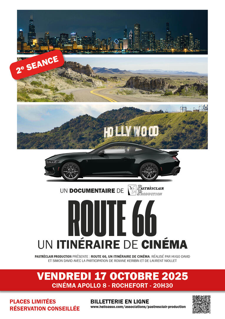 Documentaire : Route 66, un itinéraire de cinéma