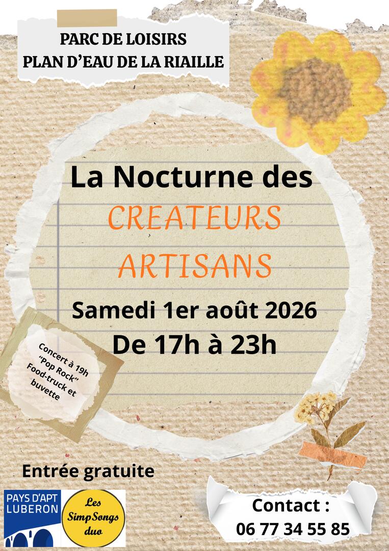 Nocturne artisans créateurs