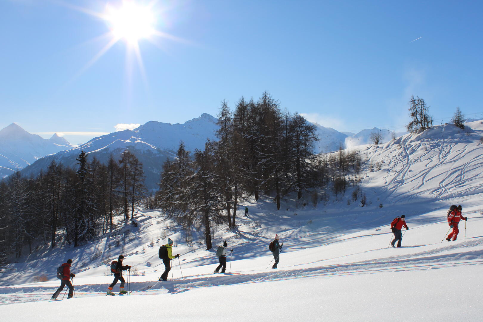 Initiation de ski de randonnée