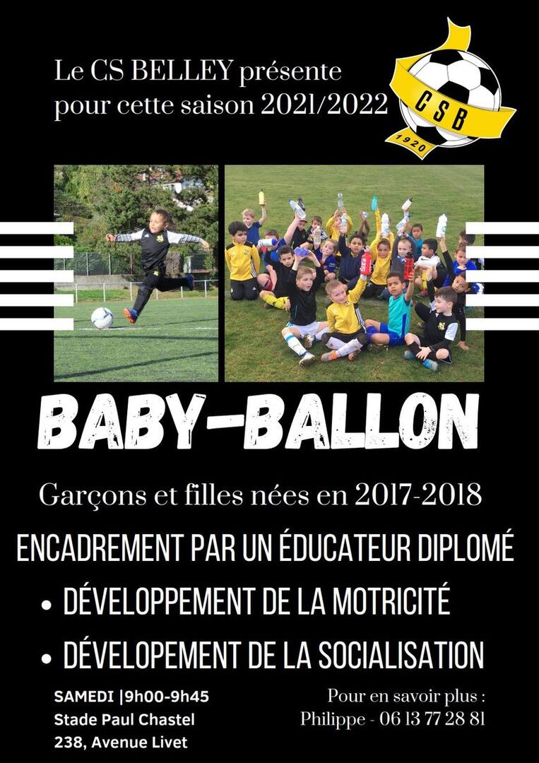 Baby ballon à Belley