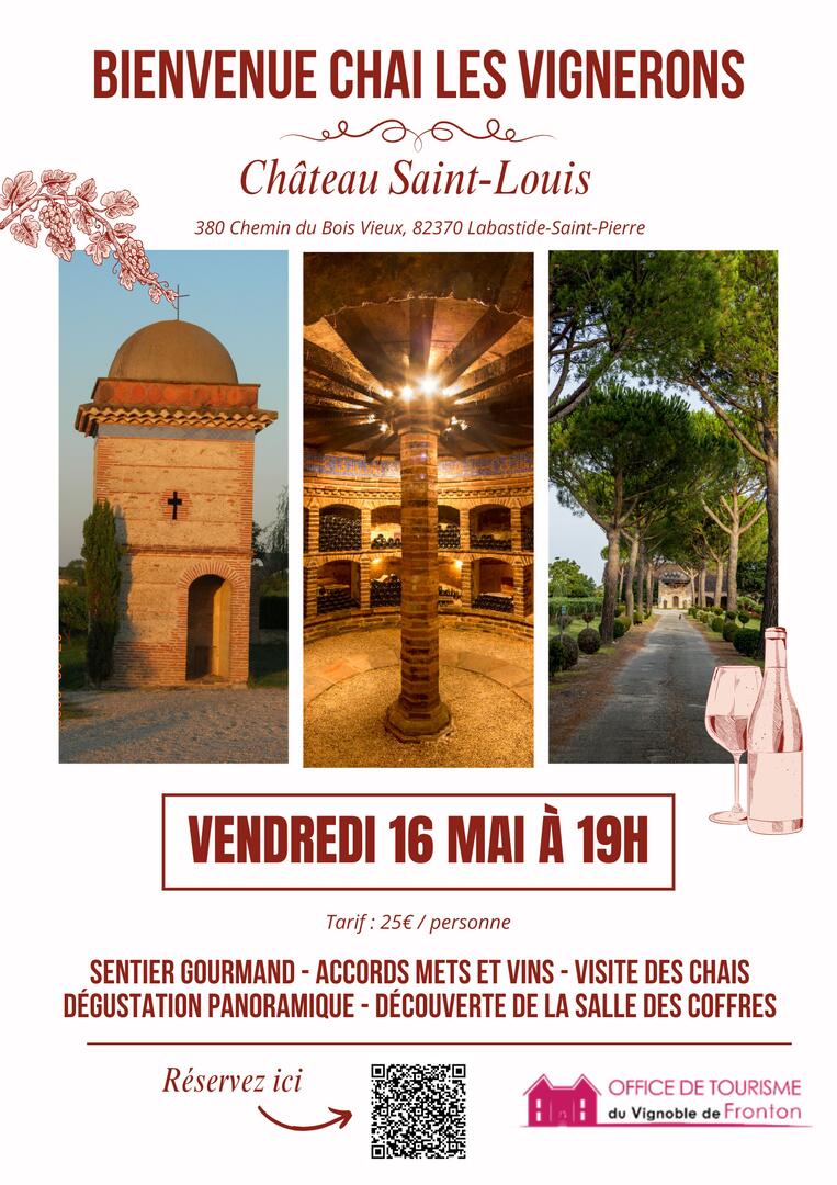Bienvenue Chai les vignerons au Château St-Louis_Labastide-Saint-Pierre