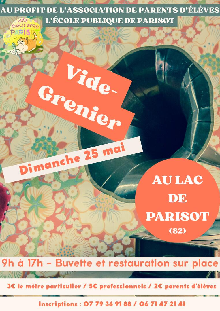 Vide grenier 25 mai