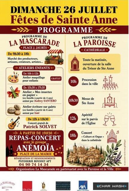 Fête de la Sainte Anne_Apt