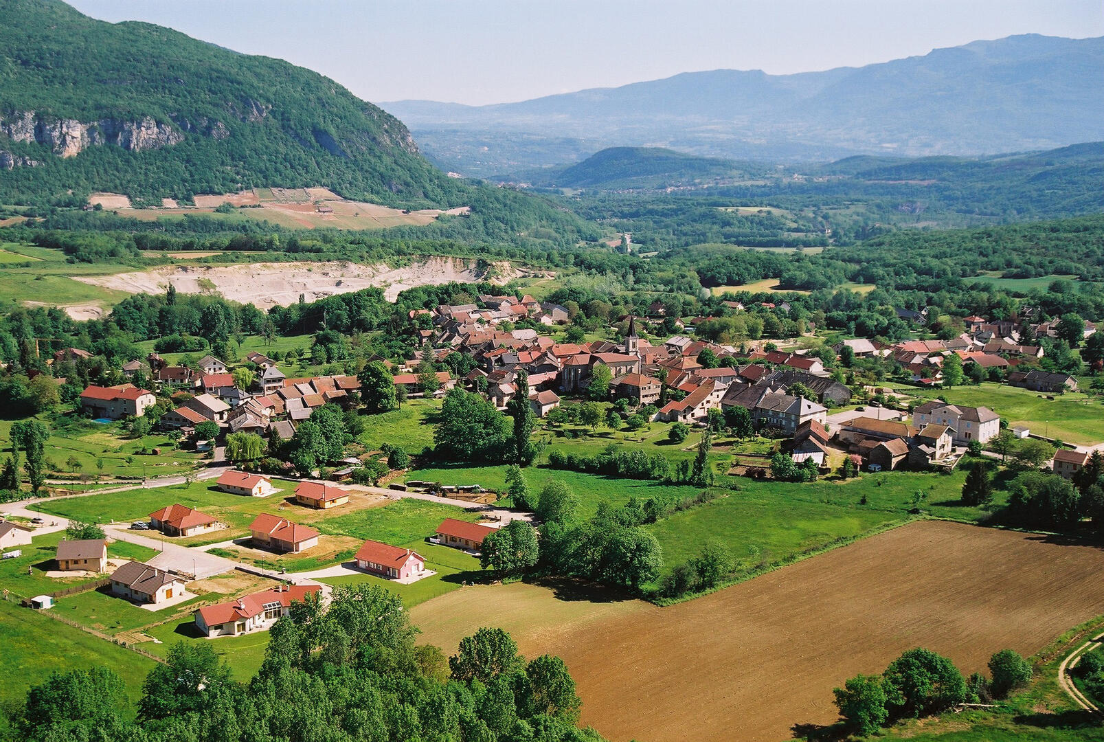 Vue aérienne