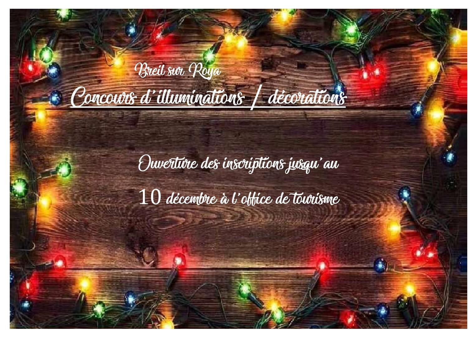 Concours illuminations