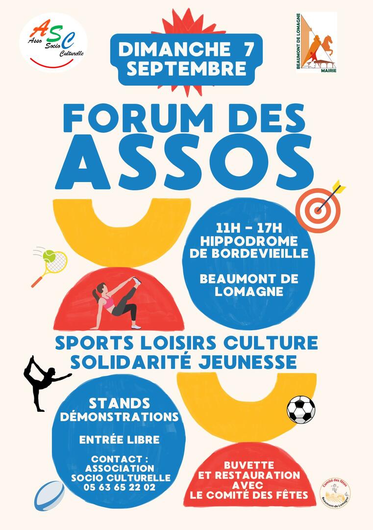 Forum des associations_Beaumont-de-Lomagne