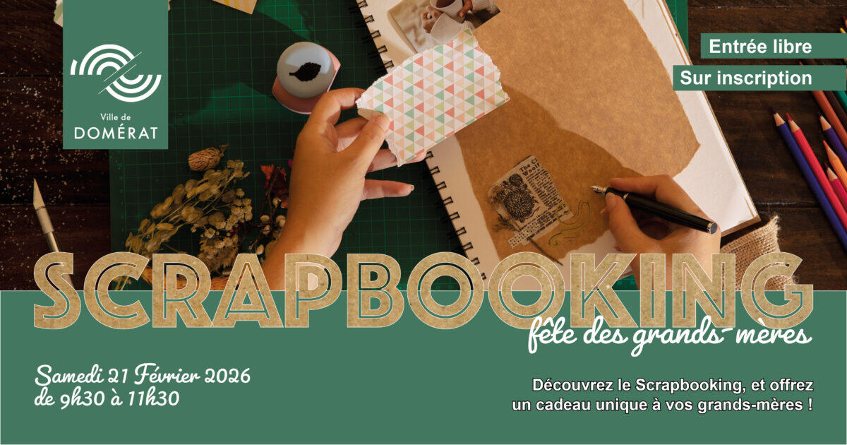 Scrapbooking : Fête des grands-mères_Domérat