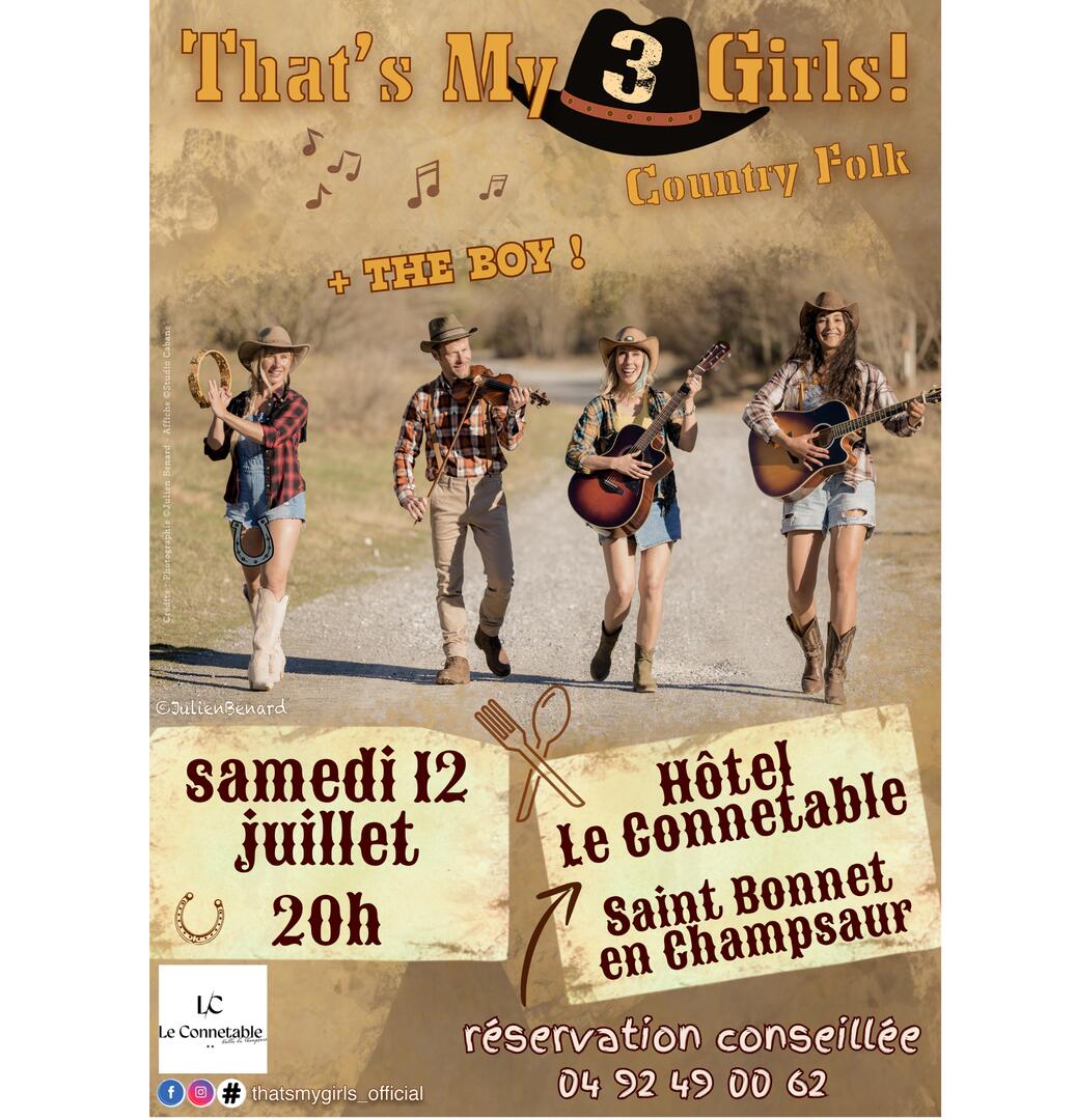Concert - That's My Girl - Hôtel Restaurant le Connétable