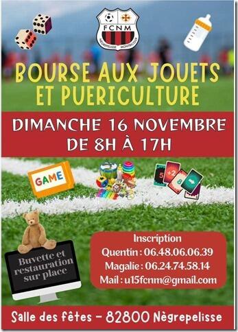 Bourse aux jouets et puériculture