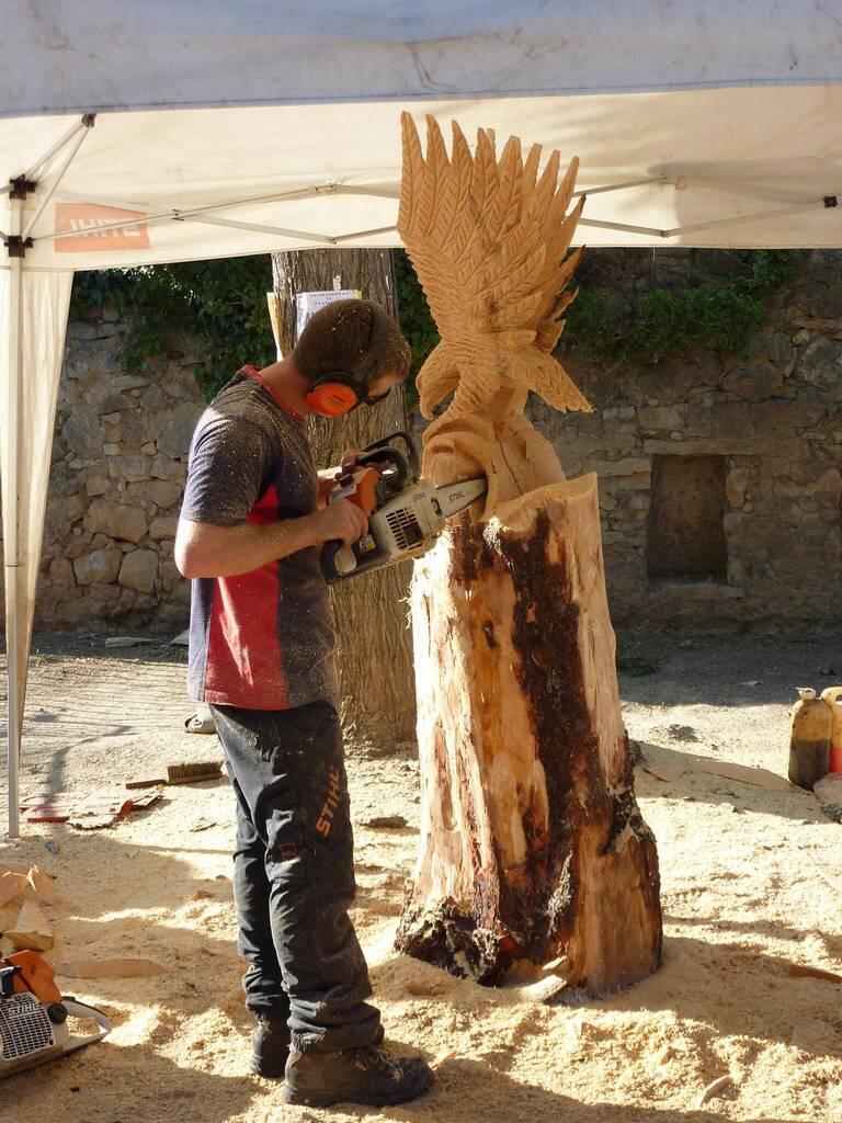 Sculpture sur bois