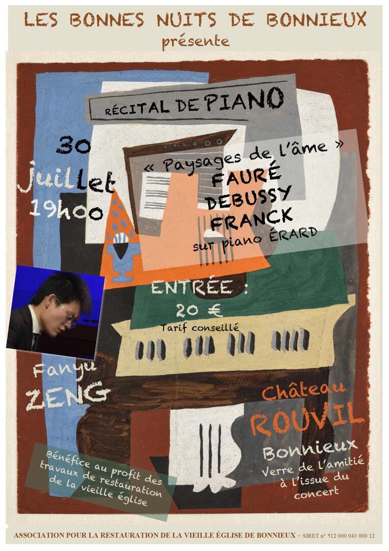 Récital piano Fanyu ZENG