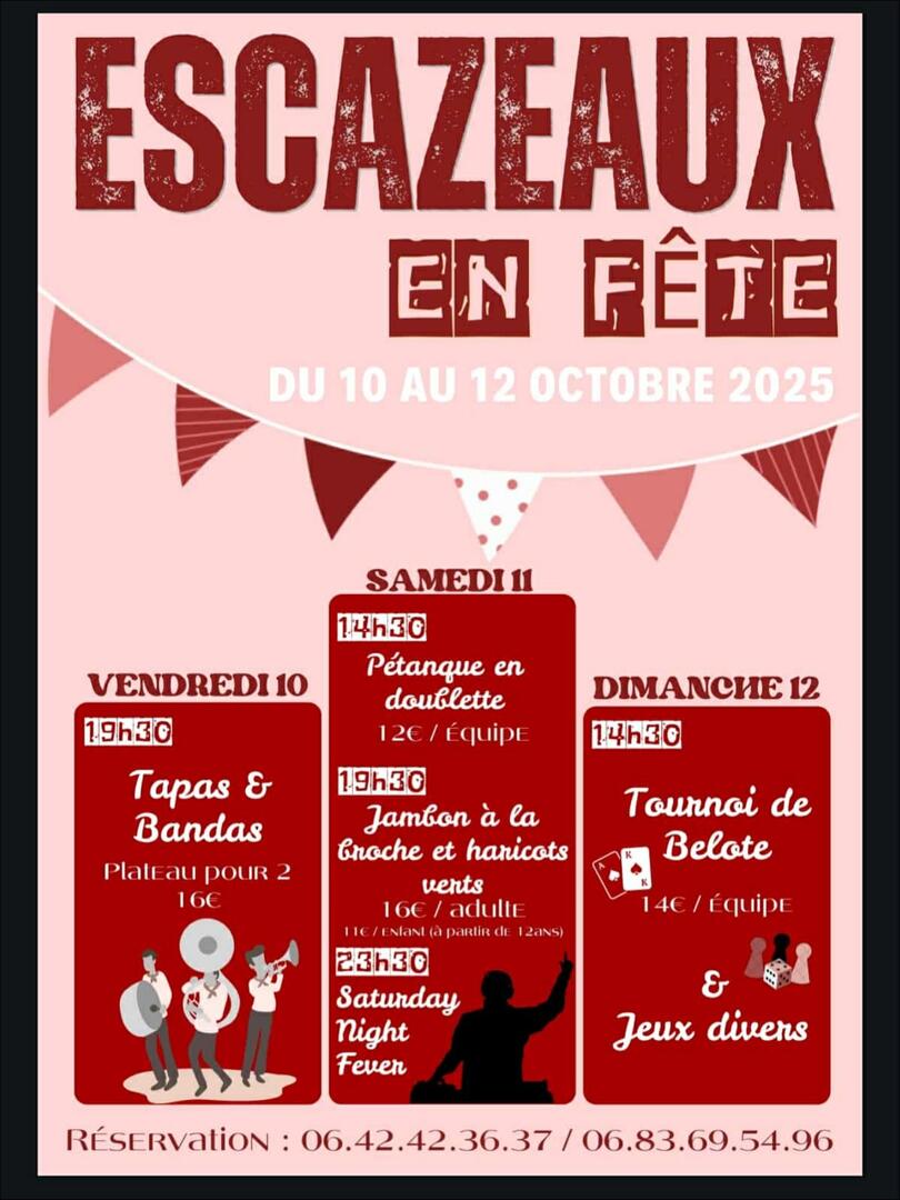 Fête locale d'Escazeaux_Escazeaux