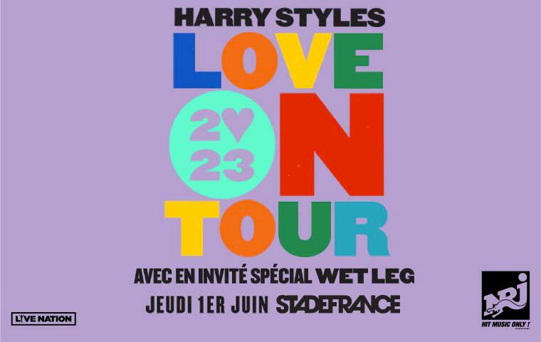 Harry Styles en concert au Stade de France