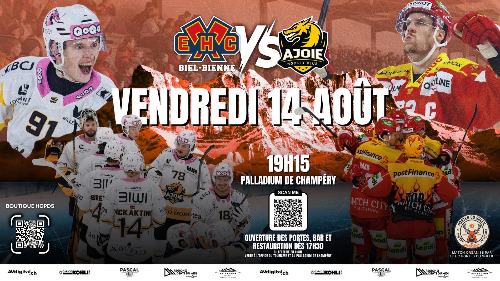 Match de Gala | HC Bienne vs HC Ajoie_Champéry