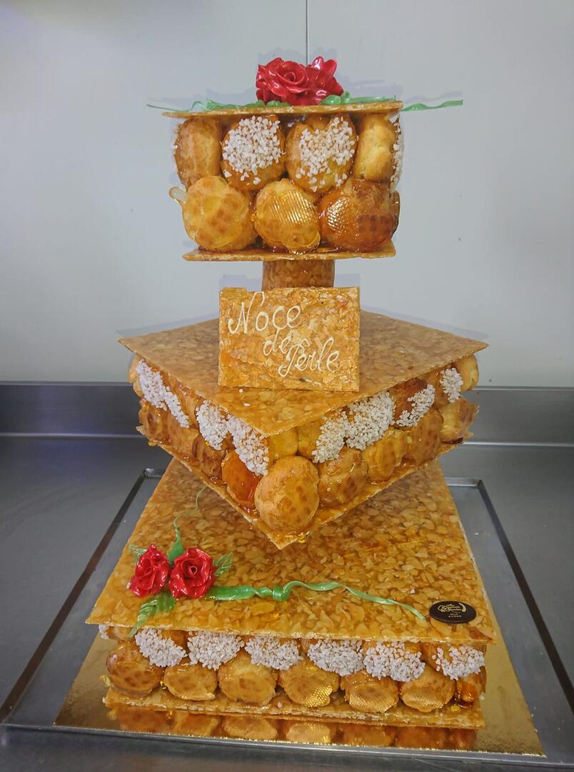 pièce montée en choux