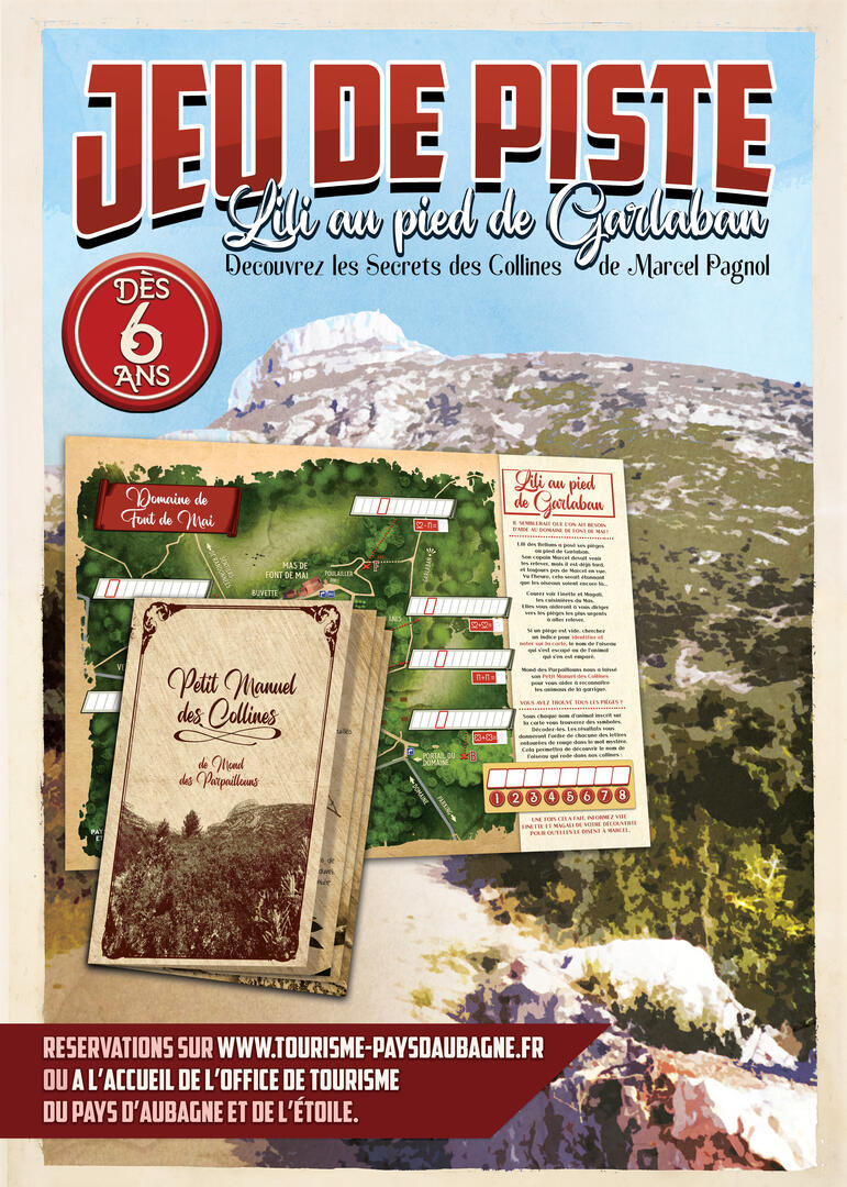 Affiche Jeu de Piste Lili au pied de Garlaban