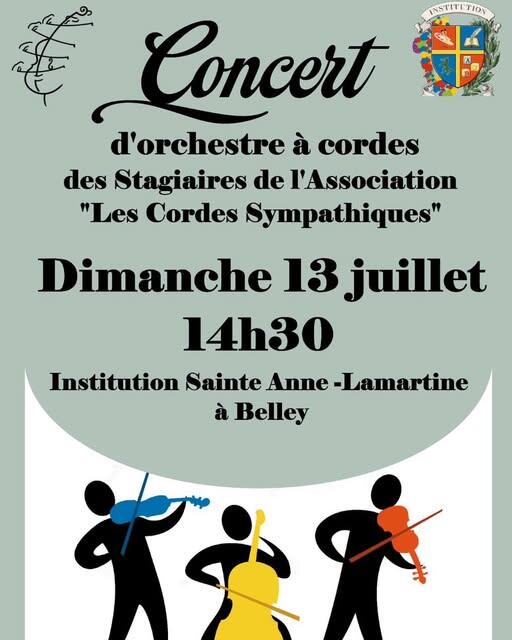 Concert d'orchestre à cordes