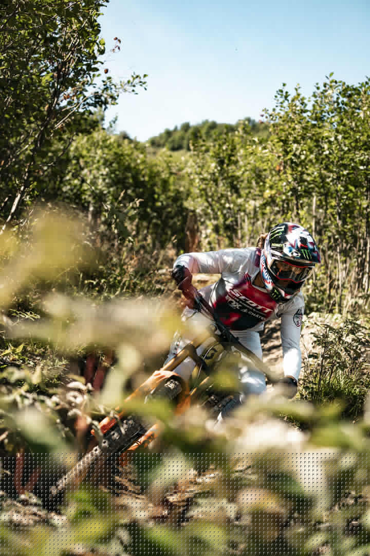 Coupe de France de VTT Descente (DH)_Châtel