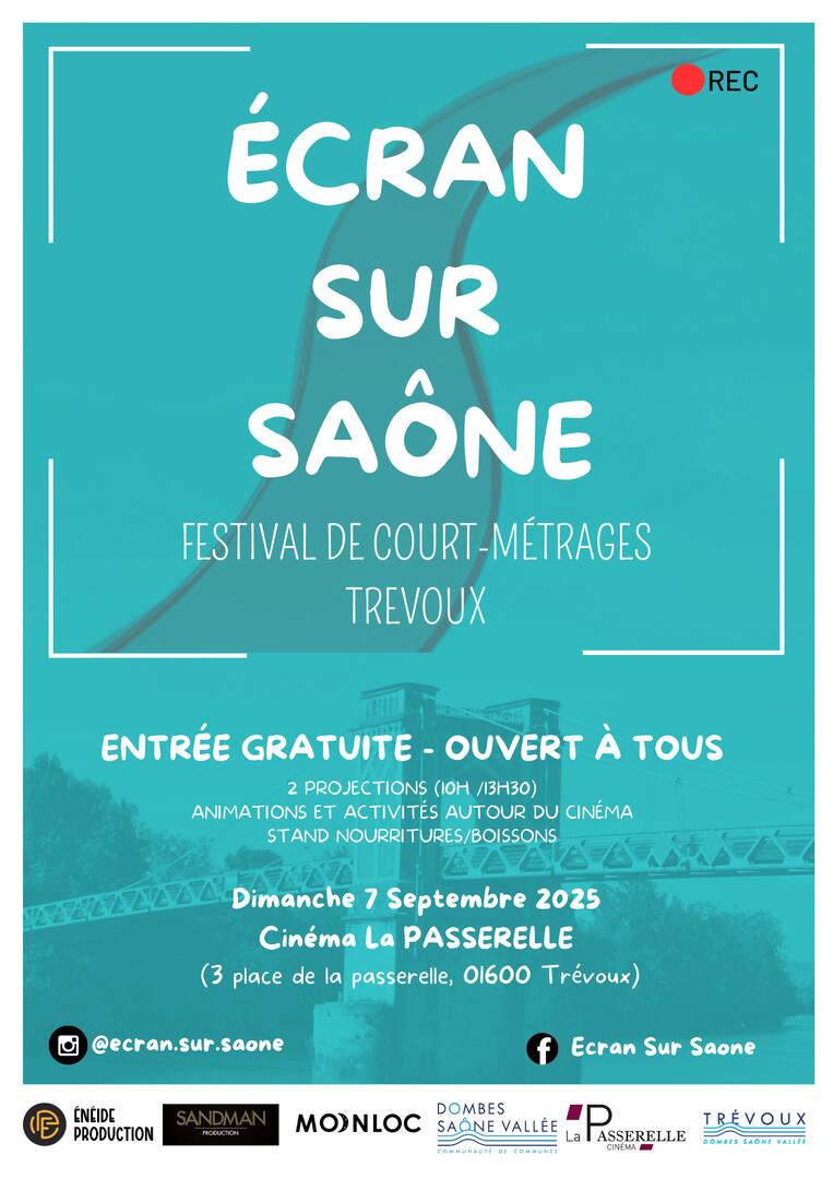 Affiche Festival Écran sur Saone