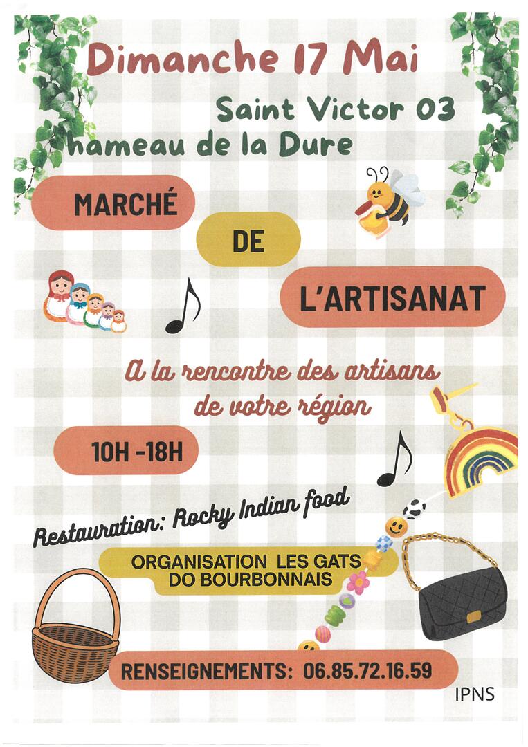 Marché de l'artisanat_Saint-Victor