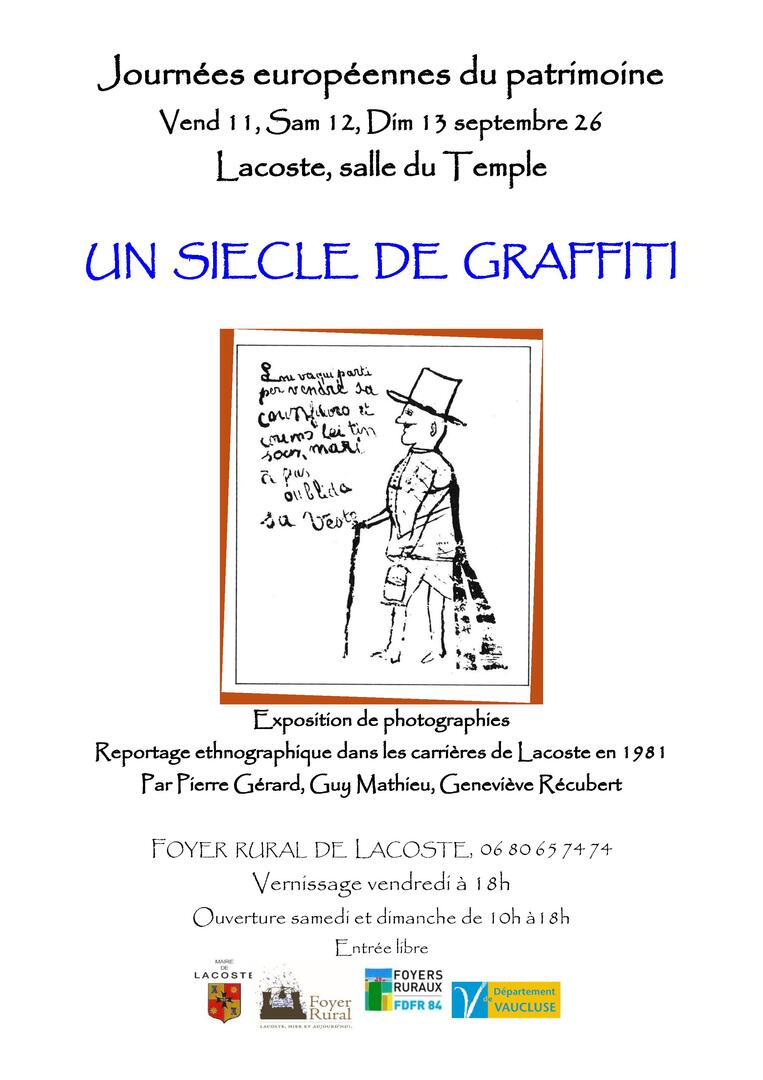 UN SIECLE DE GRAFFITI_Lacoste