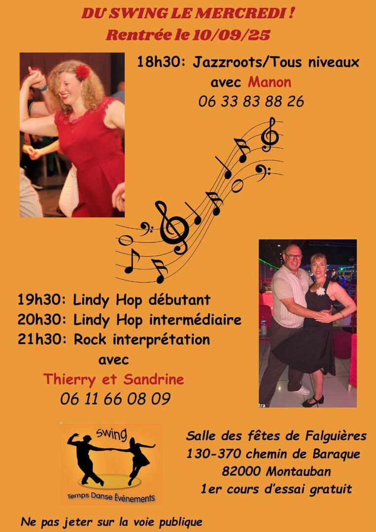 Danse - Cours de swing_Montauban