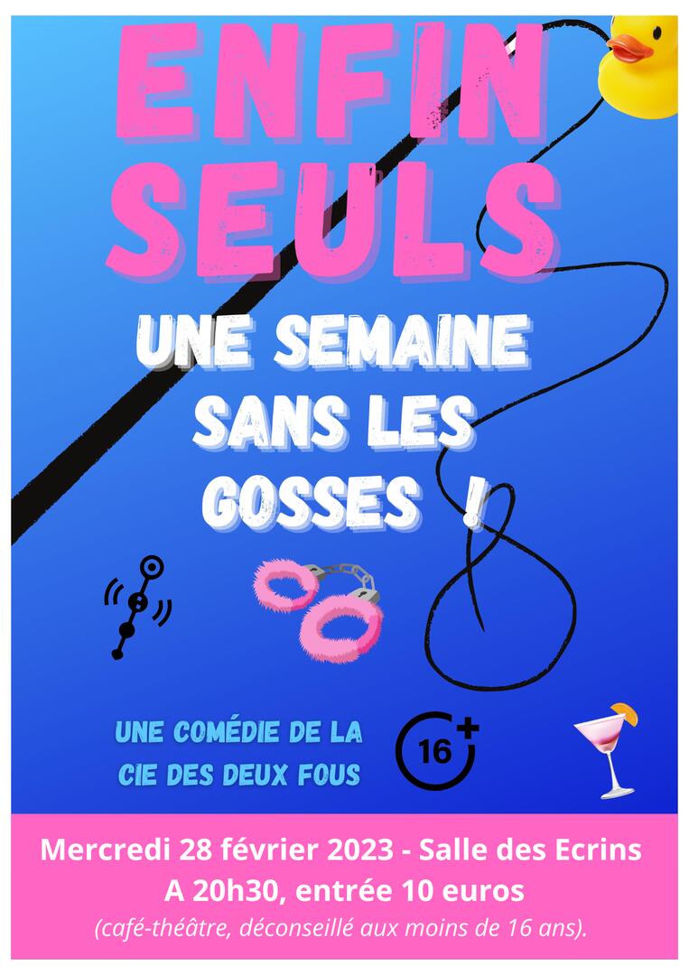 Enfin seuls, une semaine sans les gosses !