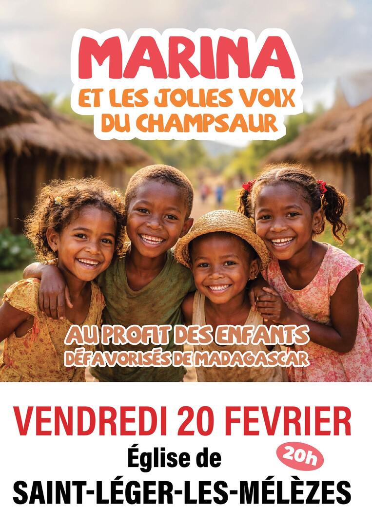 Concert au profit des enfants de Madagascar