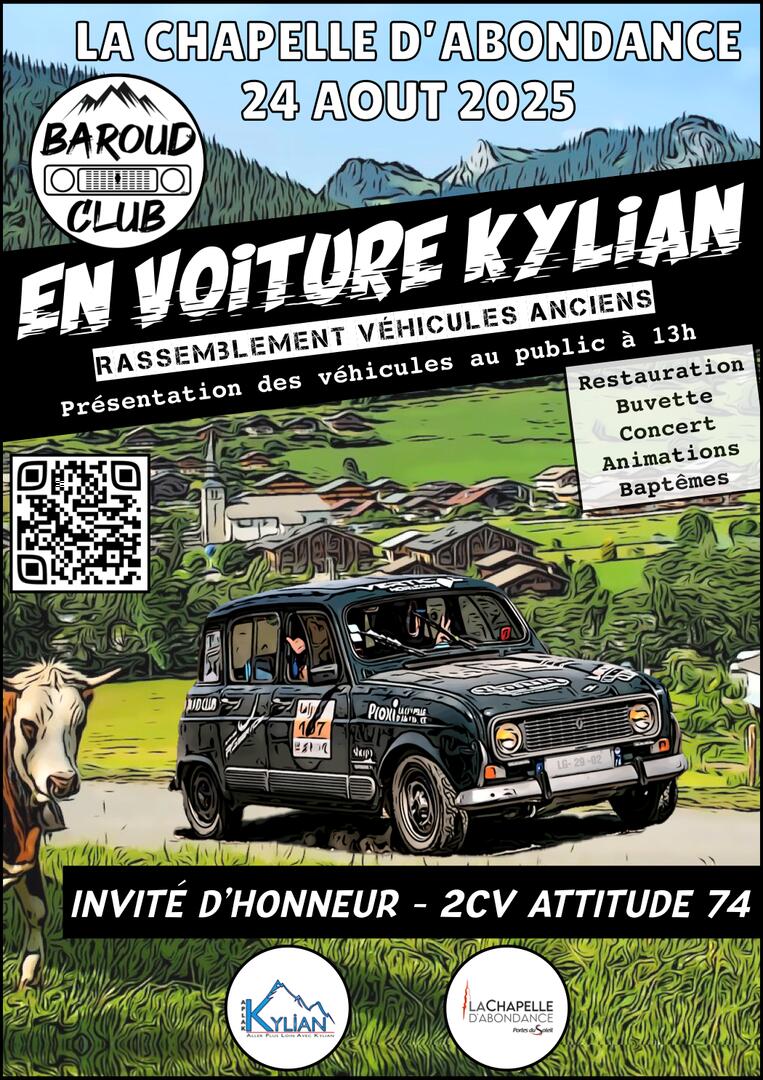 Rassemblement de véhicules anciens : En voiture Kylian #4_La Chapelle-d'Abondance