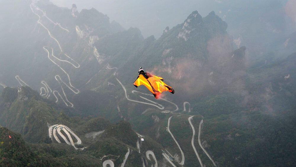 Animation en réalité virtuelle "Wingsuit" avec Montagne Arc_Flumet