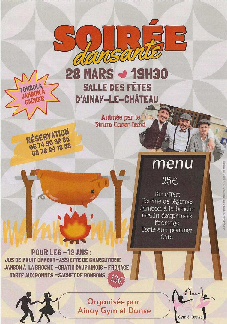 Soirée dansante_Ainay-le-Château