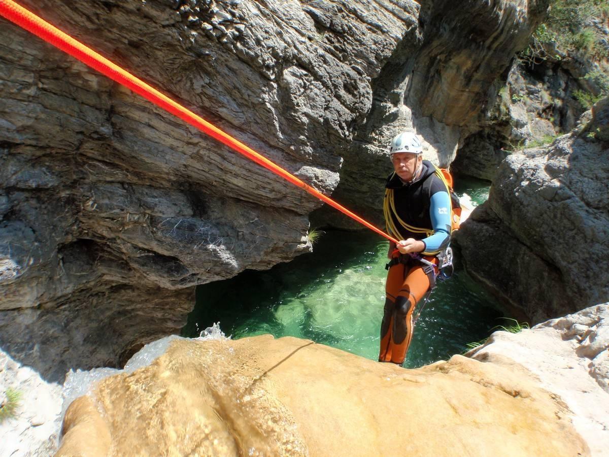 Didier Montalban canyoning