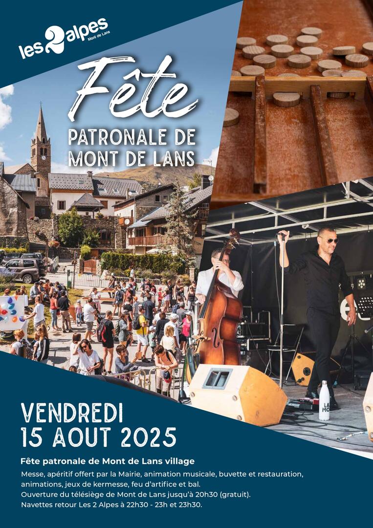 Fête du 15 août - Mont-de-Lans Village_Les Deux Alpes