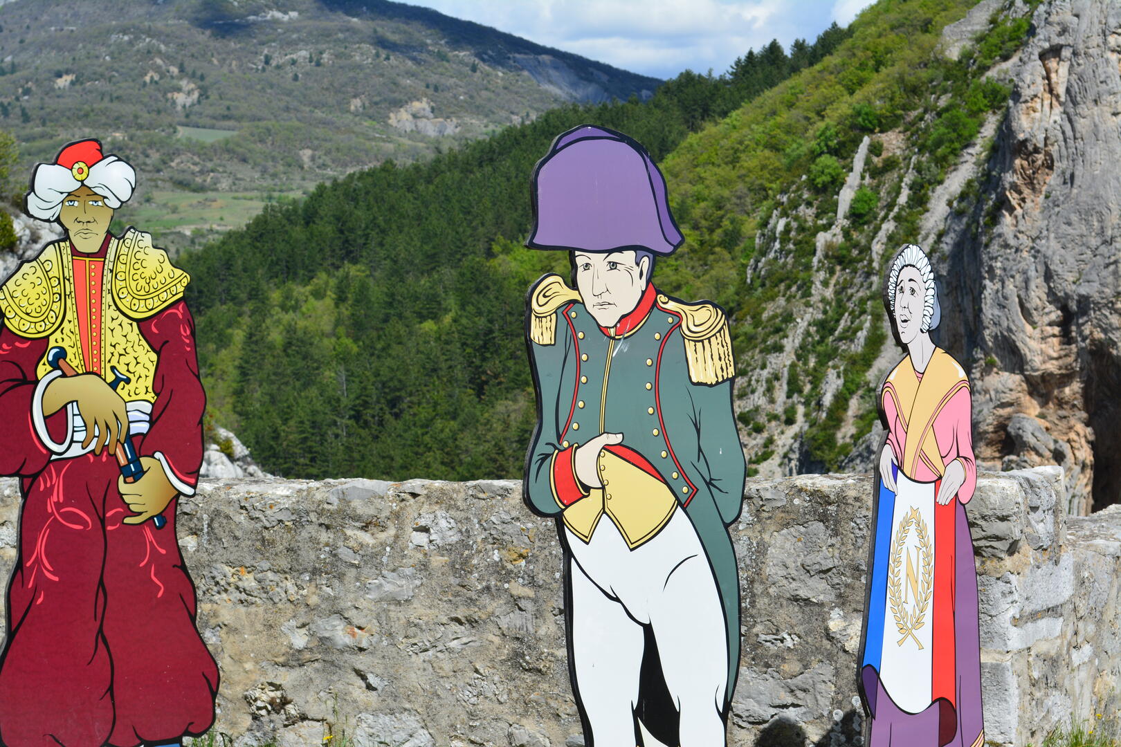 La Route Napoléon à Sisteron