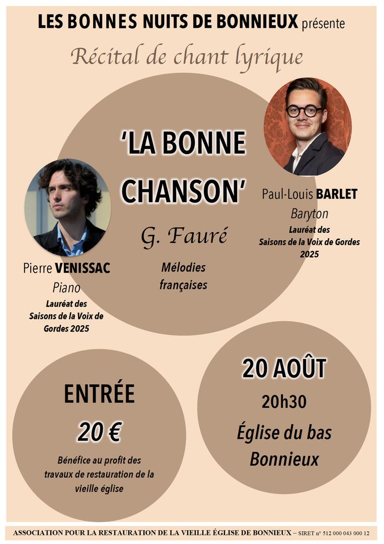 Récital de chant