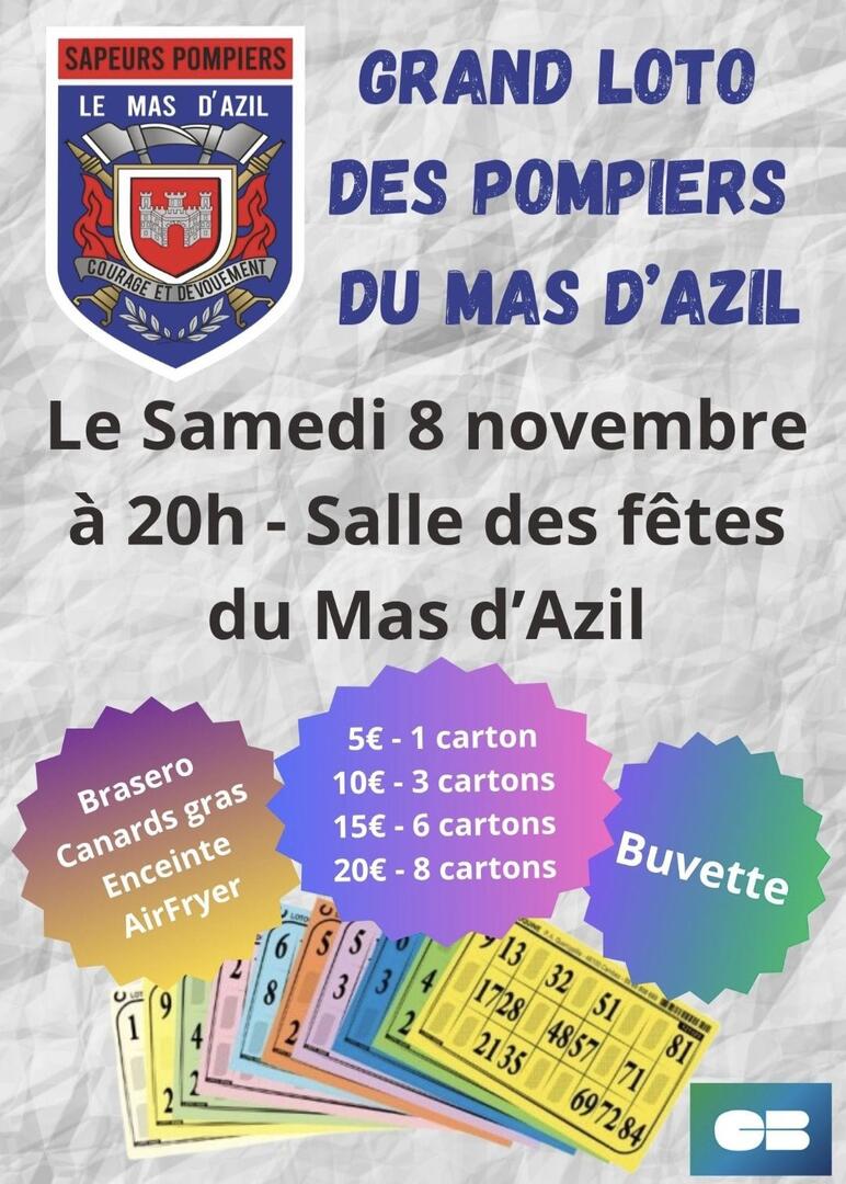Loto des sapeurs pompiers_Le Mas-d'Azil