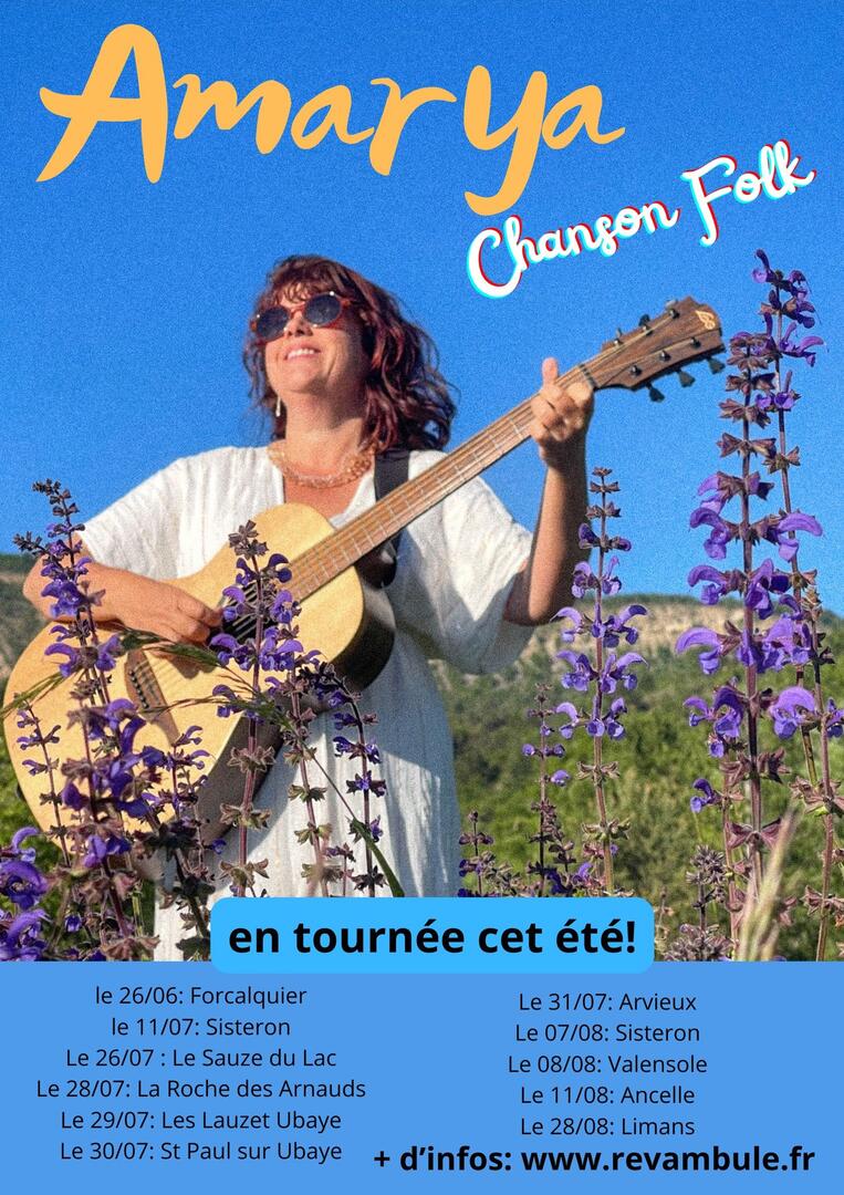Concert au Camping de l'Izoard : Amarya_Arvieux