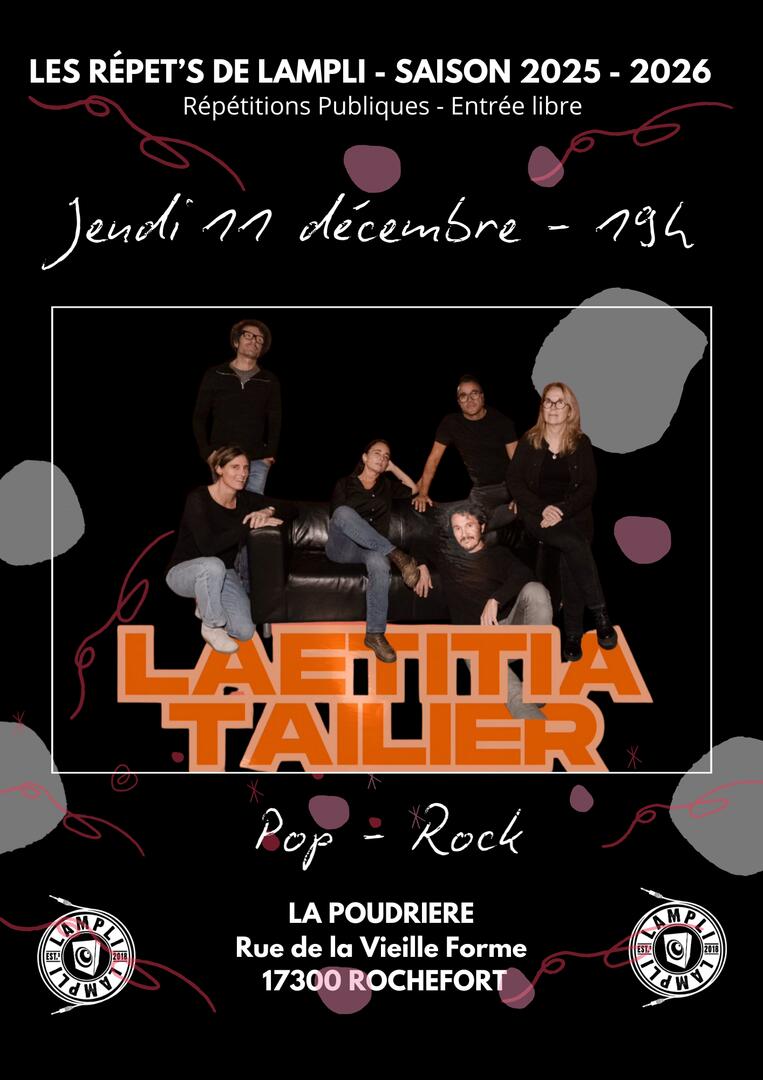 Les Répet's de LAmpli - LAETITIA TAILIER