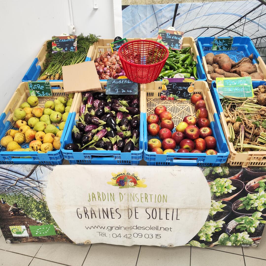 Magasin éphémère des producteurs solidaires