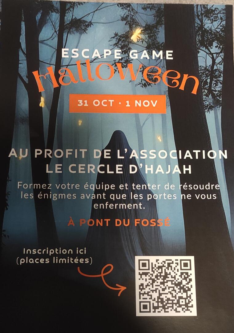 ESCAPE GAME D'HALLOWEEN