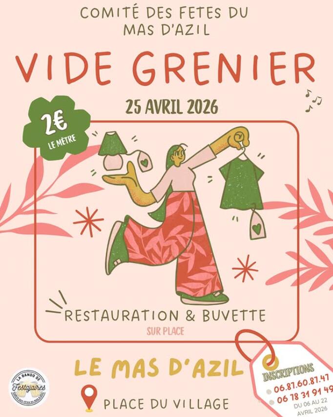 Vide grenier_Le Mas-d'Azil