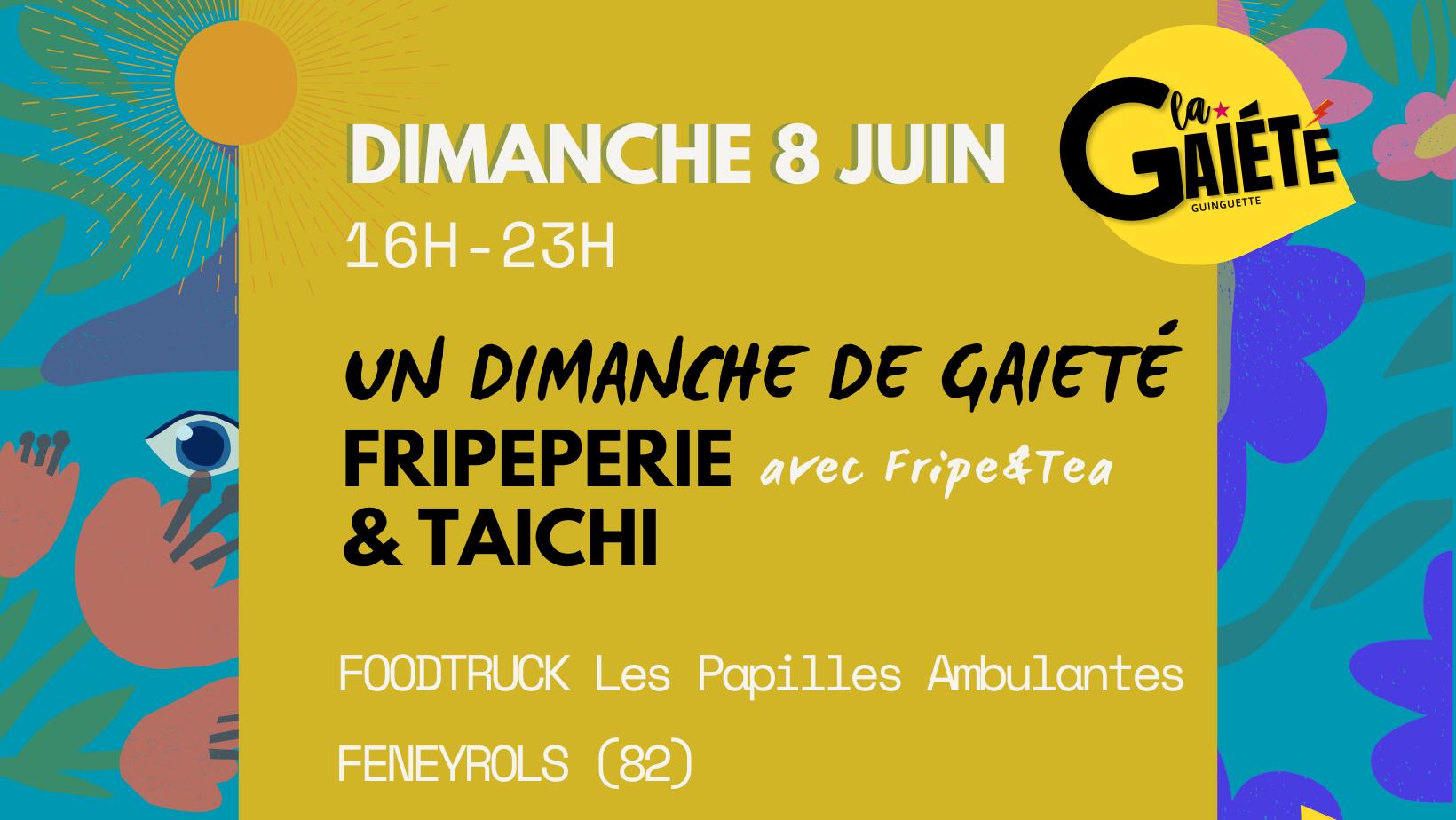UN DIMANCHE de Gaieté #1 Friperie et Taichi