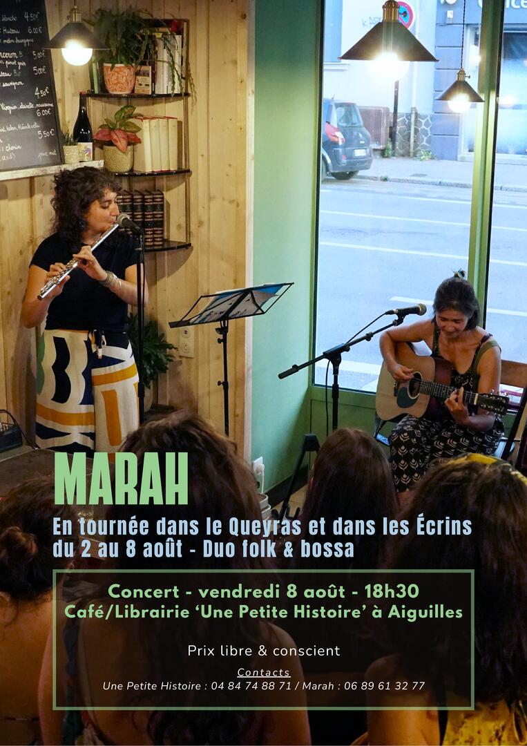 Concert "Marah" à Aiguilles