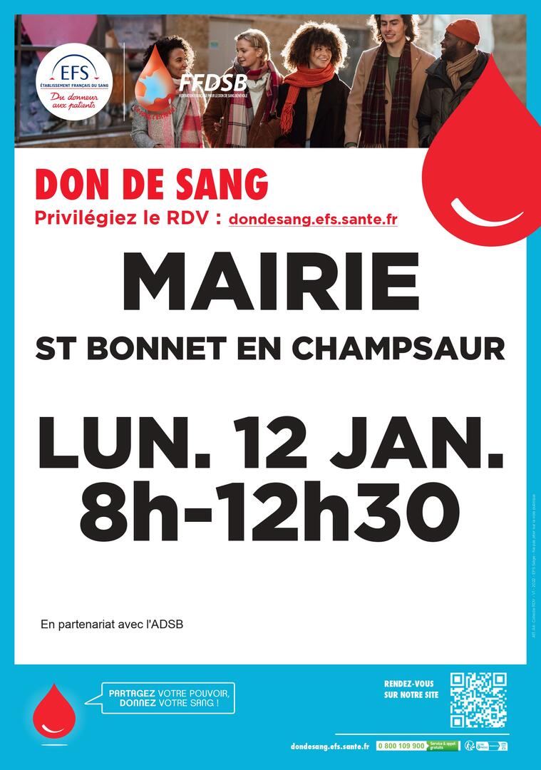 Don du sang_Saint-Bonnet-en-Champsaur
