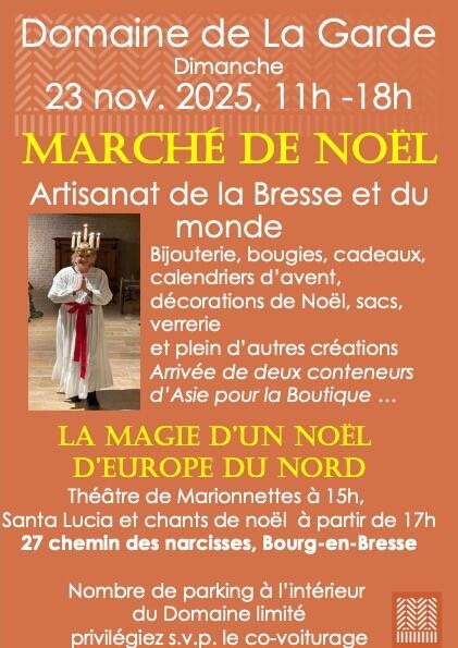 Affiche Marché de Noël
