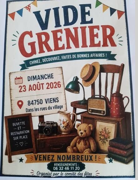 Vide grenier_Viens