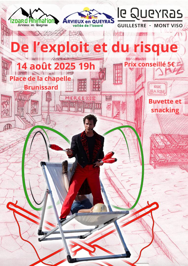 Spectacle "De l'exploit et du risque"_Arvieux