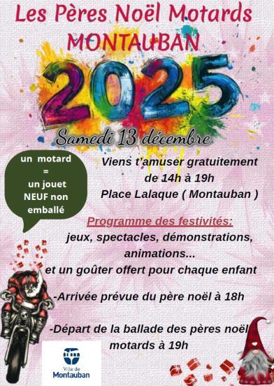 Les Pères Noël Motards_Montauban